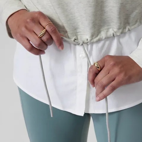 Athleta gallery hoodie top - Picture 4 of 9